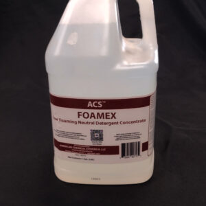 ACS Foamex – Foaming Cleaner & Disinfectant ACS Foamex is a powerful, ready-to-use foaming cleaner designed for commercial and institutional cleaning. Its rich foam clings to vertical surfaces,